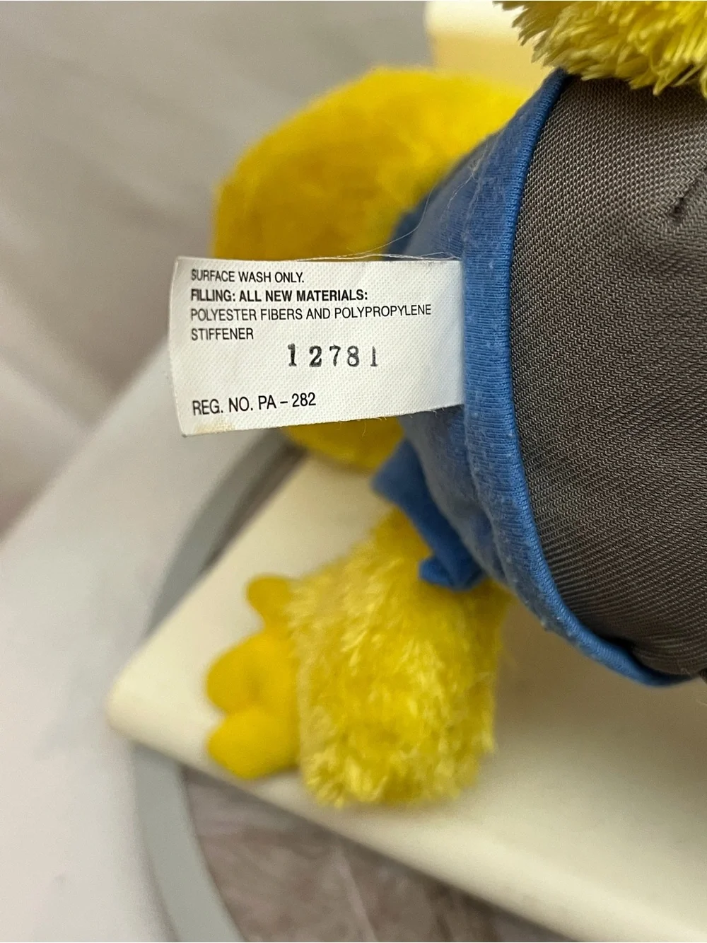 Sesame Street Big Bird ABC Plush 2010 Hasbro Talking Interactive Toy Doll